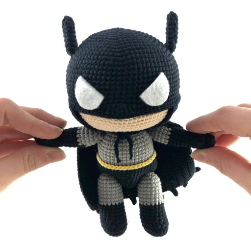 Amigurumi Batman Free Crochet Pattern – Amigurumi Free Pattern ...